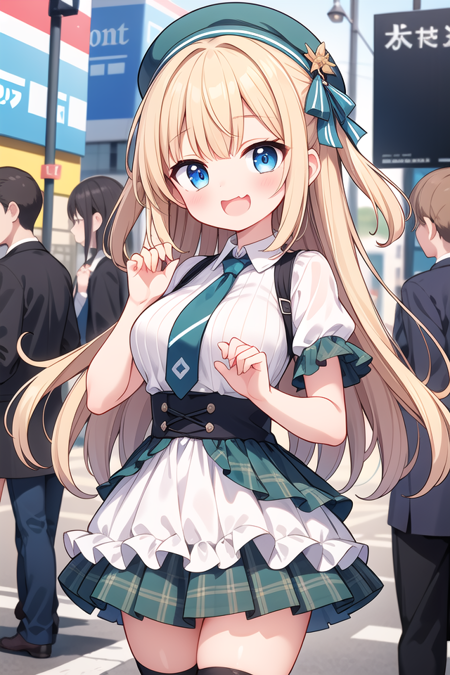 Smug mouth with fang / 八重歯付きのニヤけた口