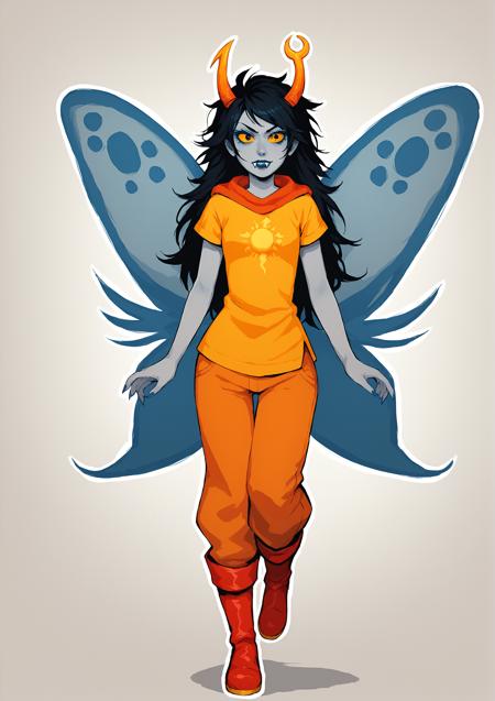 Vriska Serket (Homestuck) - Variant canon outfits