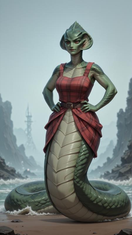 Naga - Creature Concept - Illustrious