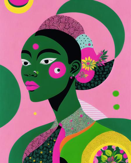 Graphic portrait