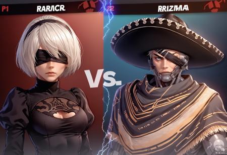 Super Smash Bros Ultimate (SSBU) VS Screen | Concept LoRA XL