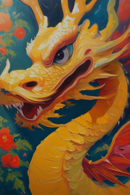 KONANai | 油画 | 中国龙