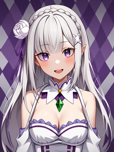 Emilia  (Re:Zero) XL 爱蜜莉雅-Re:Zero 从零开始的异世界生活版本v1.0 (ID: 805903)