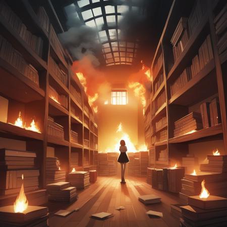 Burning Building