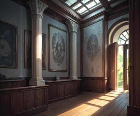 Authoritarian Interior (Architecture) (Pony) (AD)
