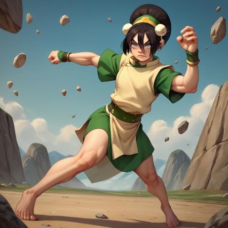 Toph Beifong - Avatar the Last Airbender (PonyXL)
