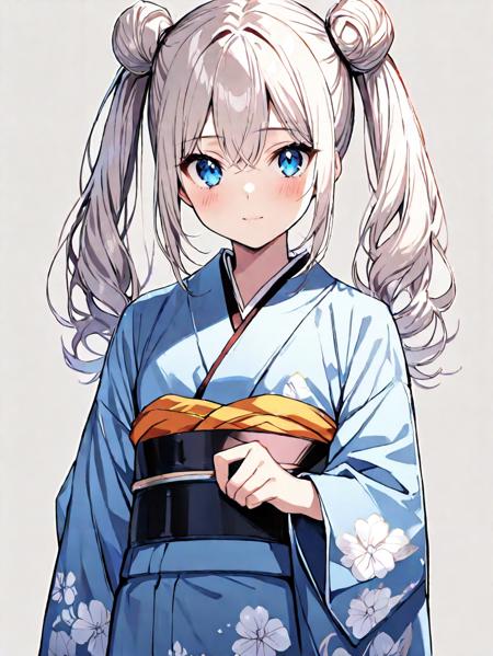 お団子ツインテール/double bun twintail(XL,illustrious,pony)