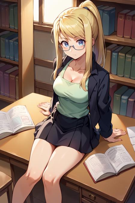 Winry Rockbell/ウィンリィ・ロックベル (Fullmetal Alchemist) SDXL LoRA | 3 Outfits [Pony Diffusion]