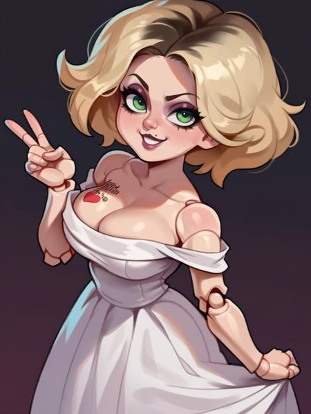 Tiffany Valentine (Bride of Chucky) -Pony XL- YeiyeiArt COMISSION