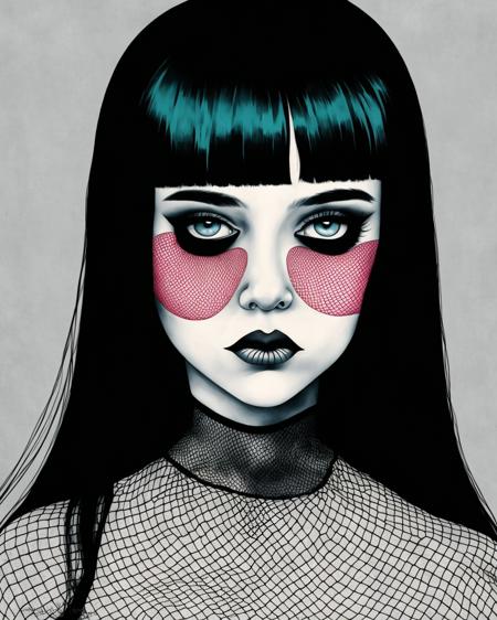 Graphic portrait