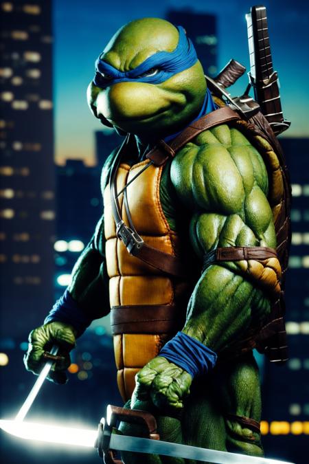 90s TMNT Leonardo - Realistic