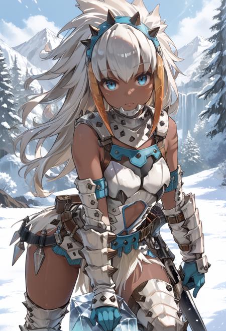 Monster Hunter - Barioth Armor (ベリオ装備) ponyXL版本Barioth S Armor (ID: 675842)