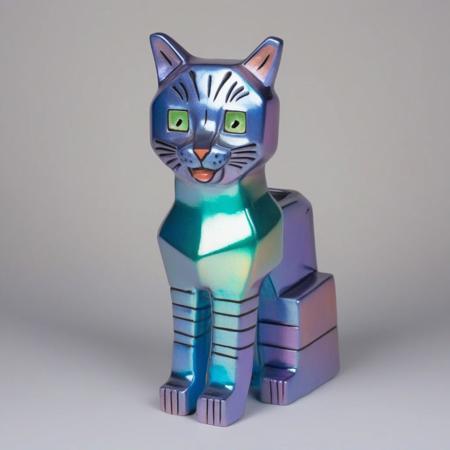 Louis Wain's Ceramic Cats
