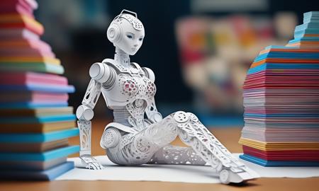 XL Realistic paper carving art style