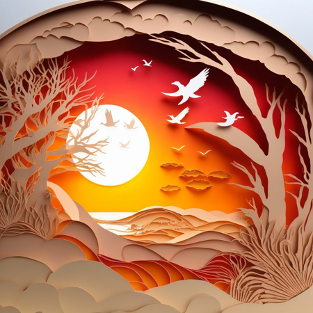 Papercut SDXL