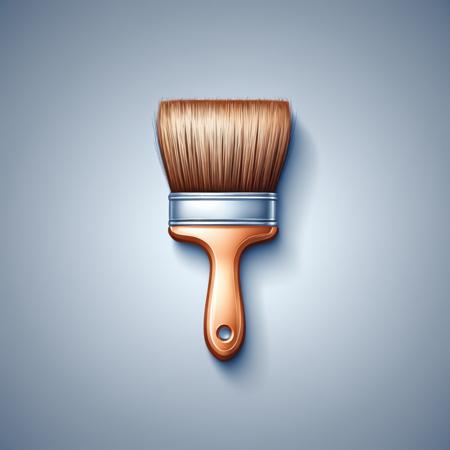 Icon in vector 3D style