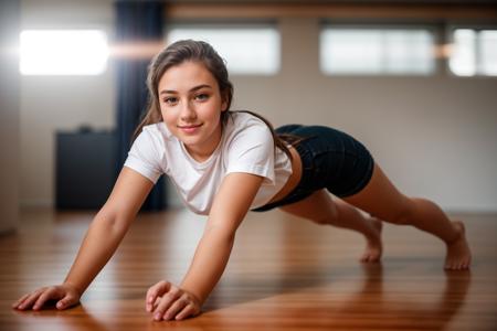OpenPose, practicing push-up