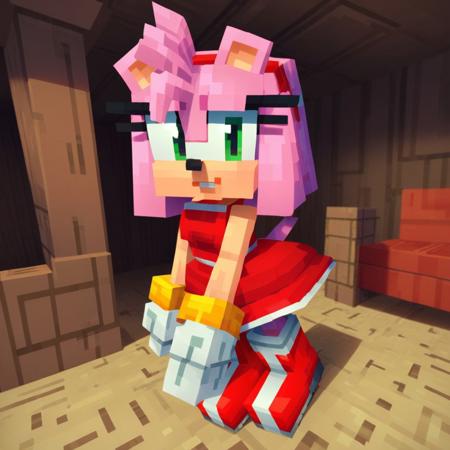 Amy rose [Minecraft version]