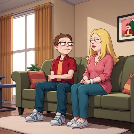 Steve and Francine Smith (American dad) pony/illust版本V1 (ID: 1233275)