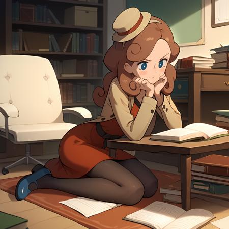 Katrielle Layton カトリーエイル・レイトン // Illustrious/Pony Character LoRA // Layton's Mystery Journey レイトン ミステリージャーニー