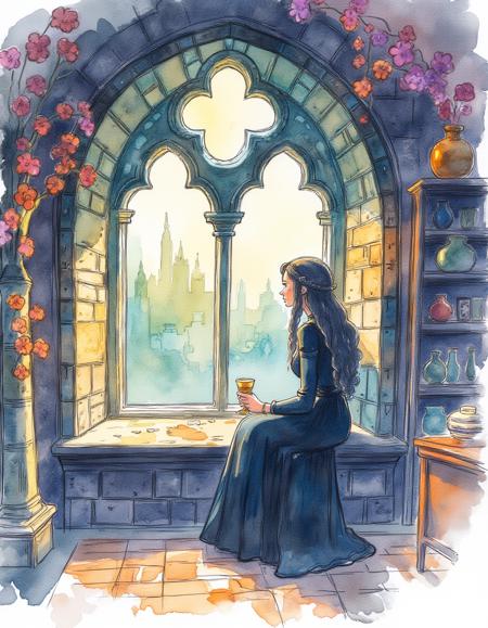 Watercolor Sketch Style [FLUX]