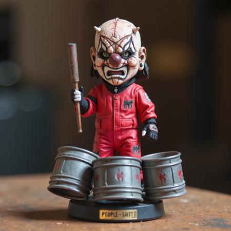 SLIPKNOT band. Number 6 masked. Clown