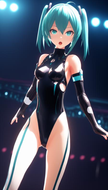 MikiMikuDance (MMD) 3D Hevok [Art Style Capture] LoRA XL