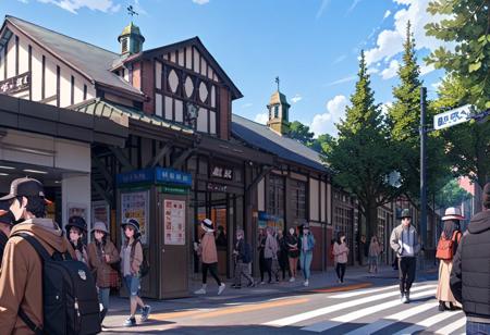 旧原宿駅 Old Harajuku Station SDXL