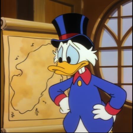 DuckTales style flux lora
