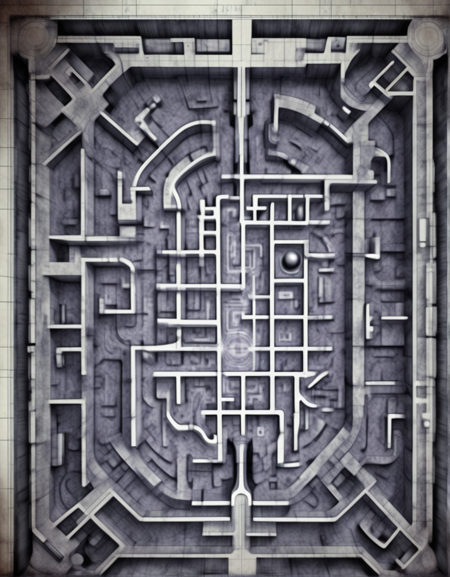 Surreal Floor Map