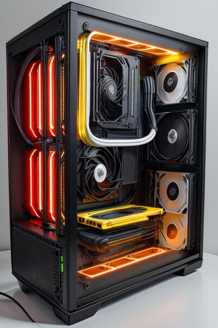 Desktop Personal Computer Concept