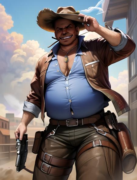 Character Change (♂) - Cowboy Change - Wild West Adventures!