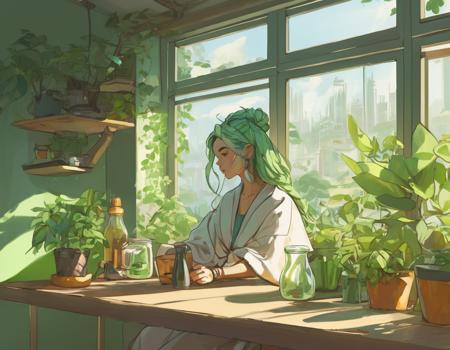 Solarpunk | LoRA