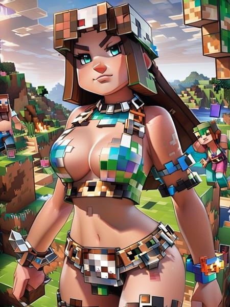 FF-Minecraft-XL (+Dataset)
