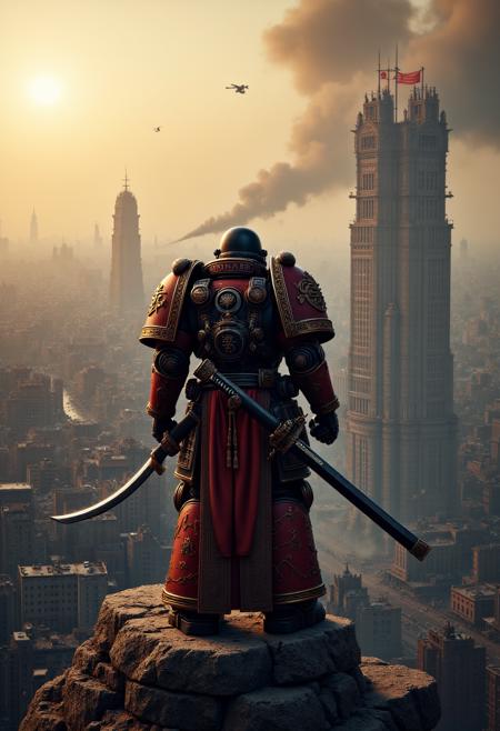 Edo Space Marine - Warhammer 40,000 (Flux)