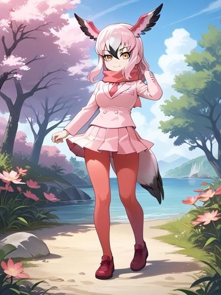 greater flamingo | オオフラミンゴ | (kemono friends,けものフレンズ)