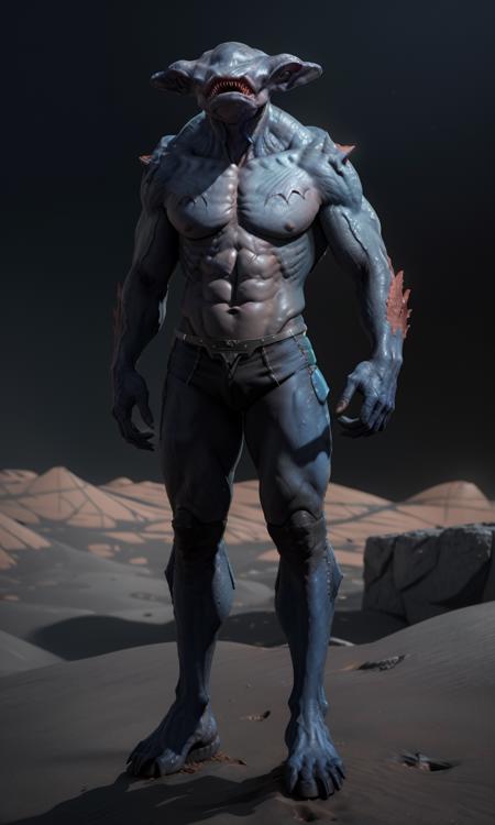 Hammerhead Alien (Concept)