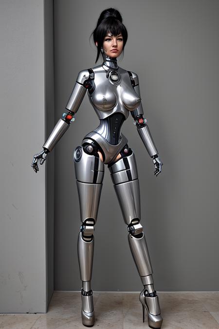 Cyberpunk Cyborg Girls1980's style版本SD1.5 V1 (ID: 698153)