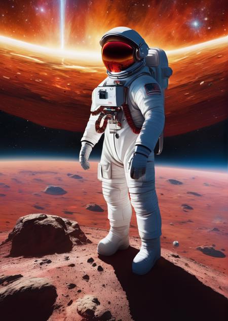 an astronaut
