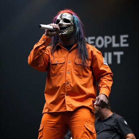 SLIPKNOT band. Number 8 masked. Corey Taylor版本ROTTEN MASK (ID: 989348)