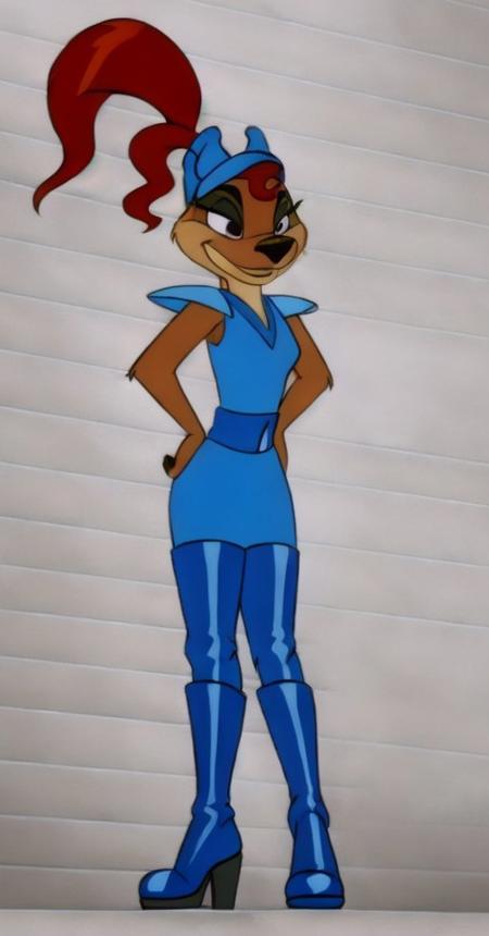 Alien Princess in meerkat form (The Lion King's Timon and Pumbaa)