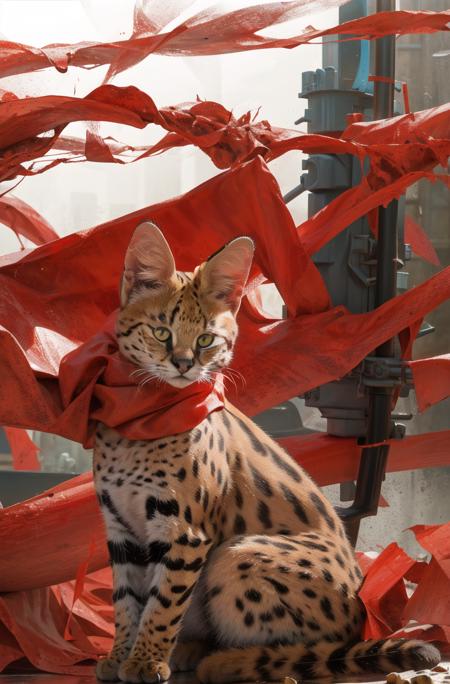 The serval (Leptailurus serval) LoRA