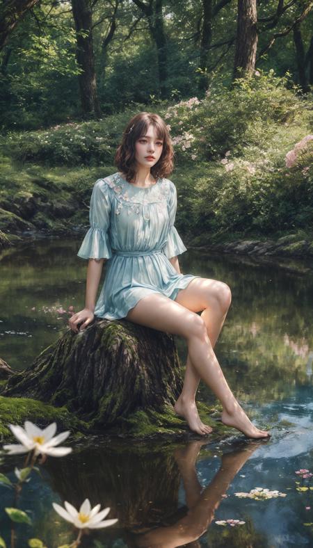 The forest light