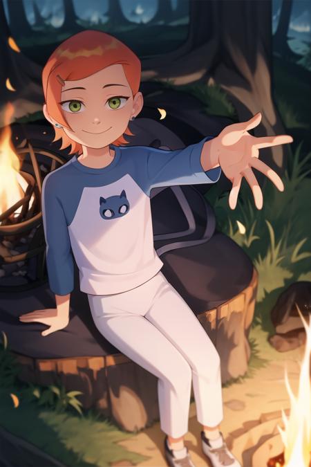 Gwendolyn Tennyson (Lucky Girl) - Ben 10
