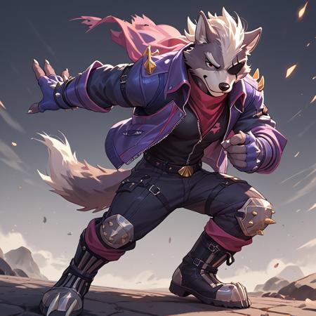 Wolf O'donnell (Illustrious/Pony)