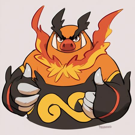 Various Pokemon for Pony版本Emboar (ID: 672987)