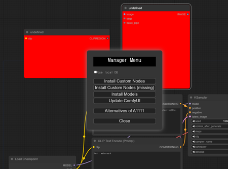 ComfyUI Manager