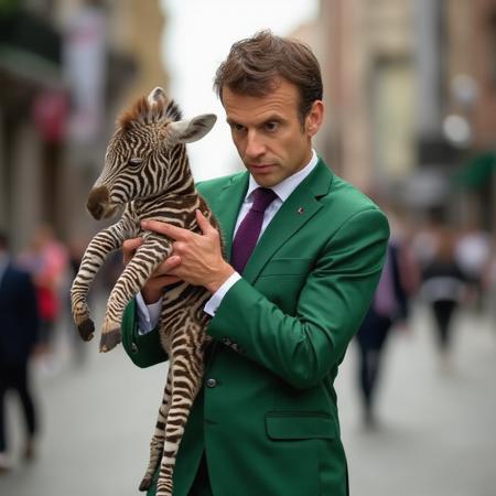 Emmanuel MACRON FLUX DEV LORA