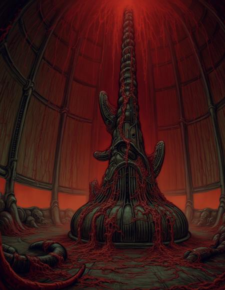Scorn Environment Art Style Flux
