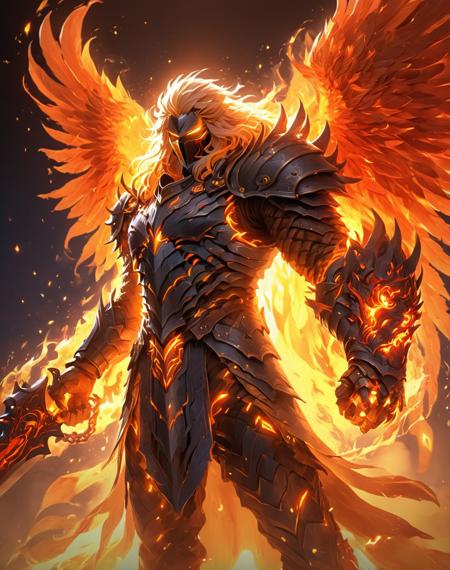 Fiery aura XL - Burning passion